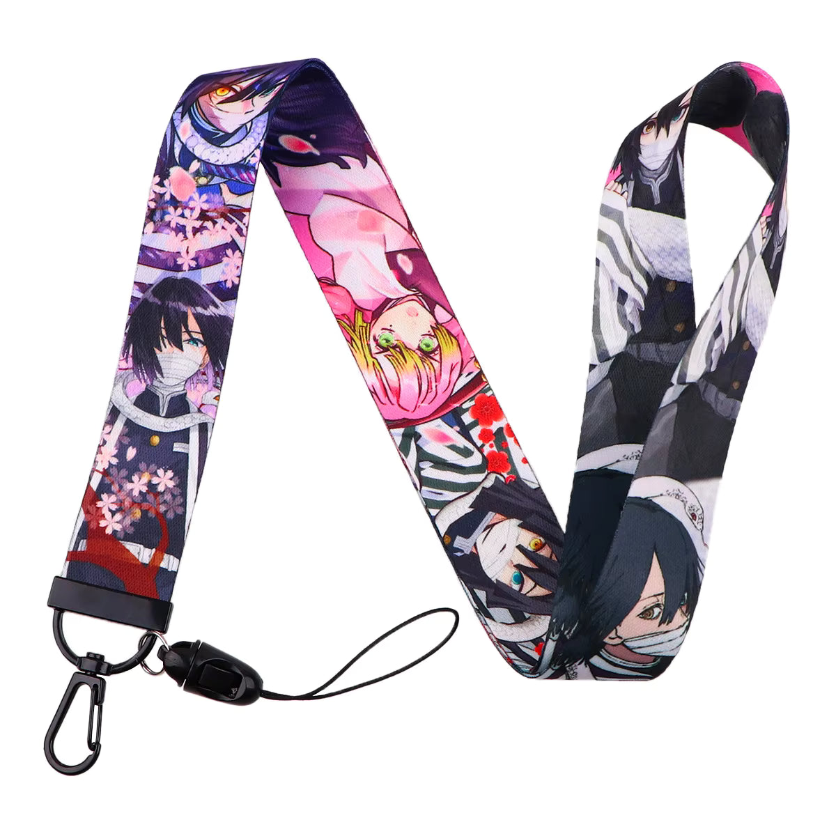 Demon Slayer - Iguro & Kanroji - Full Lanyard